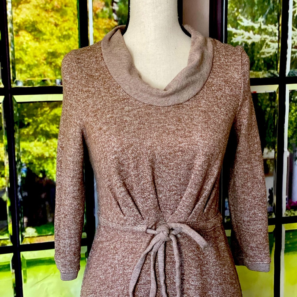 Anthropologie Tie Front Dress